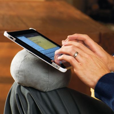 iPad Bean Bag Stand Frontgate