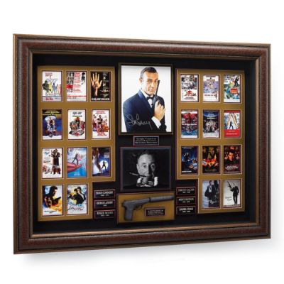 James Bond Autographed Collage | Frontgate