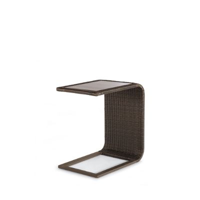 Palermo Glass Overlay Slider Table Frontgate
