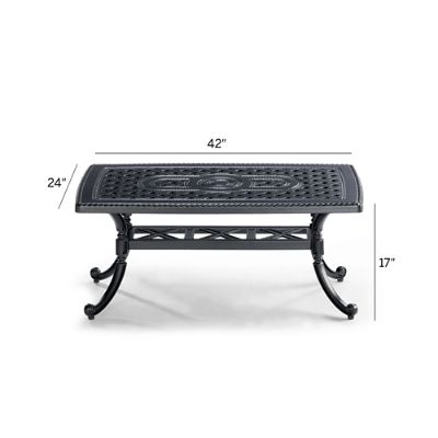 Carlisle Onyx Cast-Top End Tables with Artisan Mold Design & UV