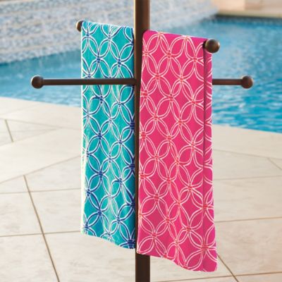 Geometric Pool Towel Frontgate