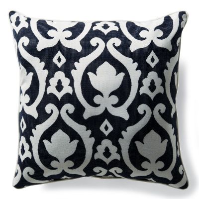 Versailles Denim Throw Pillow Frontgate