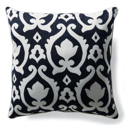 Versailles Denim Throw Pillow | Frontgate