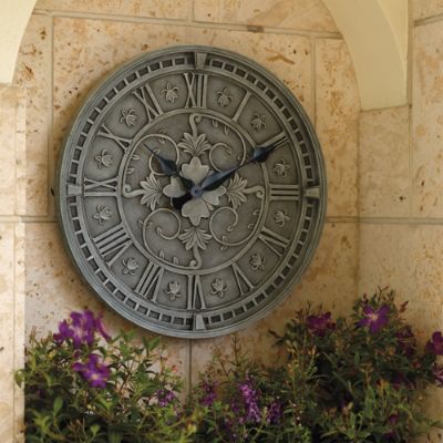 Lacey Garden Clock Frontgate