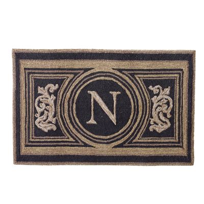Wingate Monogrammed Entry Mat, Frontgate