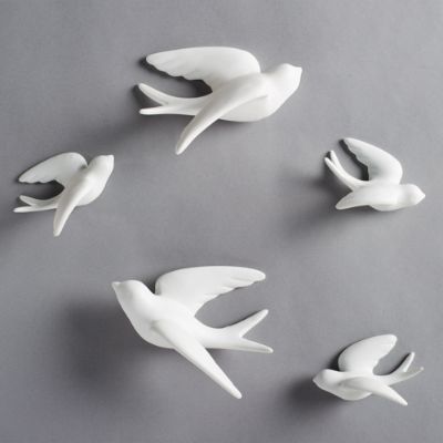 birds flying wall art