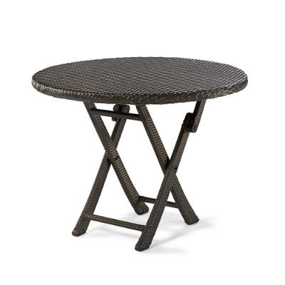 Round Cafe Folding Table Frontgate