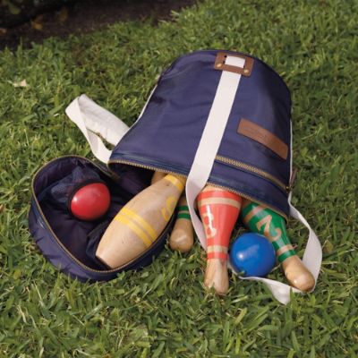 indoor outdoor bowling set