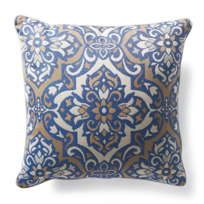 Cordova Cobalt Outdoor Pillow | Frontgate