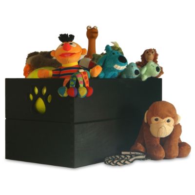 plastic dog toy box