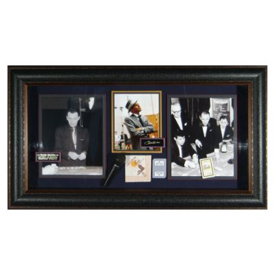 Frank Sinatra Engraved Signature Shadowbox | Frontgate