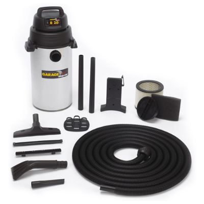 Shop Vac Wall Mount Stainless Steel Garage Vacuum | Frontgate