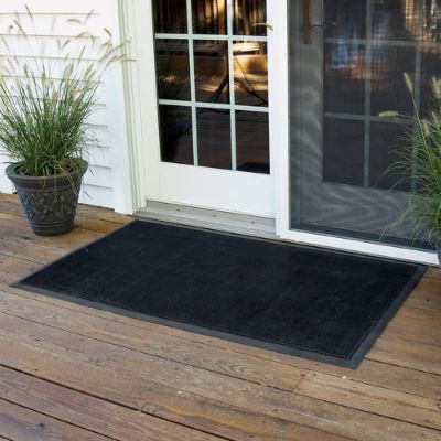 Rubber Brush Door Mat Frontgate