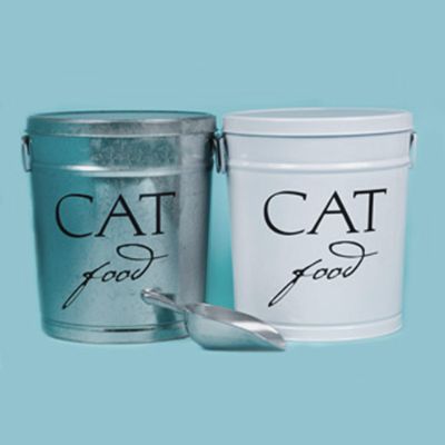 Classic Cat  Food Storage Canister  Frontgate