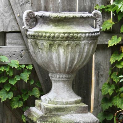 Fluted & Beaded Outdoor Urn | Frontgate