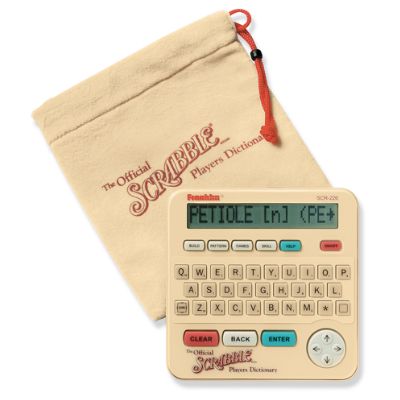 Scrabble electronic players deals dictionary