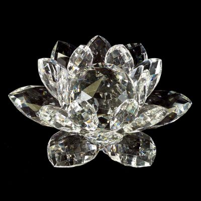 Lotus Blossom Glass Centerpiece | Frontgate