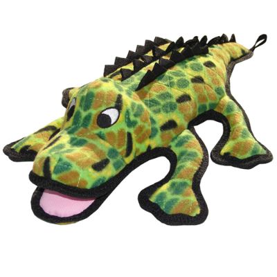 plush alligator dog toy