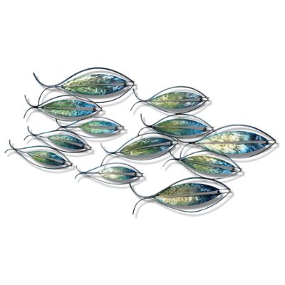 School of Fish Allweather Wall Art, Set of Two Frontgate