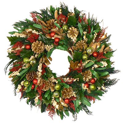 Holiday Grace Christmas Wreath | Frontgate