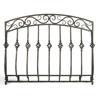 Tuscany Fireplace Screen With Curved Top Frontgate
