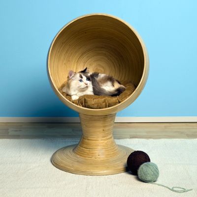 Bamboo Kitty Ball Bed