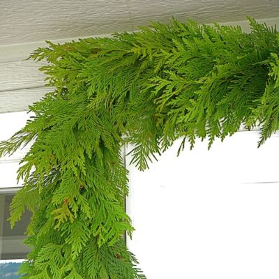 Cedar Garland Roping Frontgate