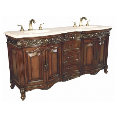 Lorient Double Sink Console Frontgate