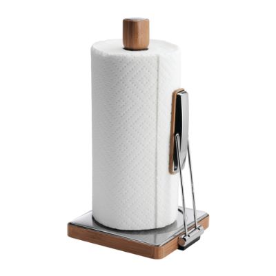 simplehuman Tension Arm Paper Towel Holder, White 