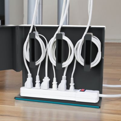 Plug Hub Under Desk Cord Management Station By Quirky Frontgate