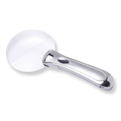 Chrome Lighted Rimfree Magnifier Frontgate