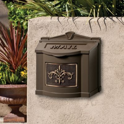 FleurdeLis Wallmount Mailbox Frontgate