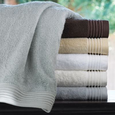 Peacock Alley Bamboo Bath Towels - White - Plush and Absorbent Towels