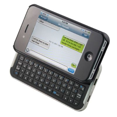 Bluetooth Slideout Keyboard for iPhone 4/4S Frontgate