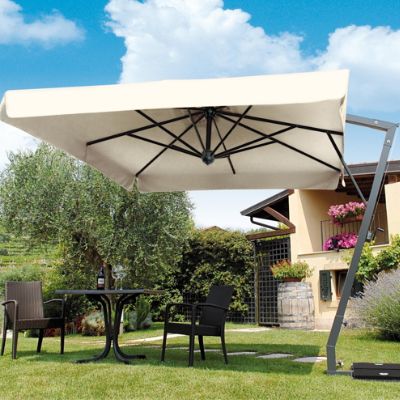 Side Arm Umbrella with Base Frontgate