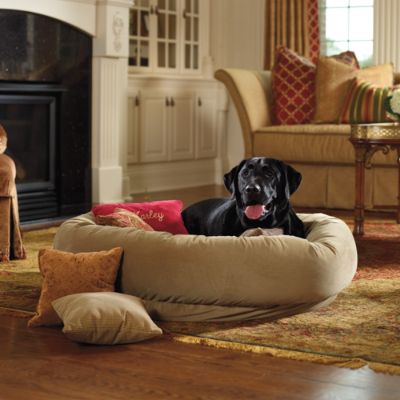 Oasis Bolster Bed with Accent Pillows Frontgate