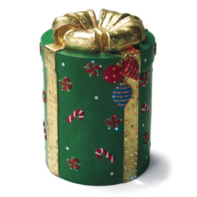 Green Fiberoptic Gift Box Frontgate