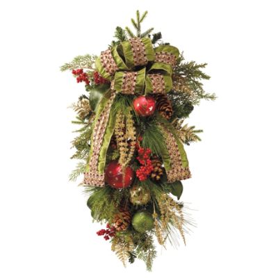Christmas Joy Pre-lit Greenery Collection | Frontgate