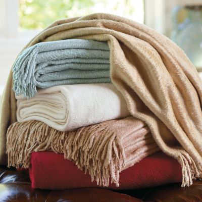 Silk Throw Frontgate