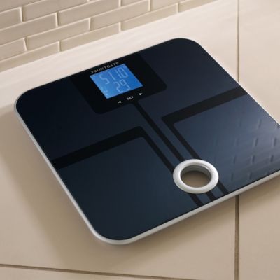 EatSmart Precision GetFit Digital Body-Fat Scale Black ES  - Best Buy