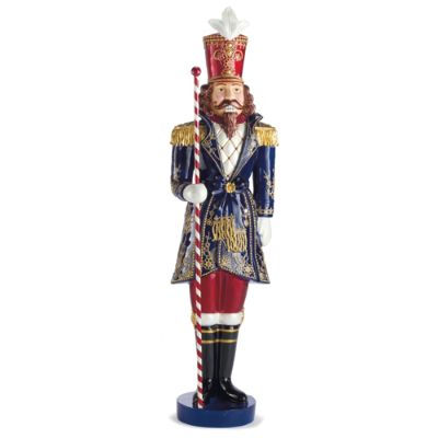 76" Tall Regal Blue Nutcracker Frontgate