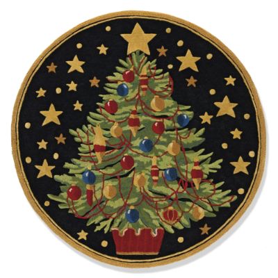 Christmas Tree Rug Frontgate