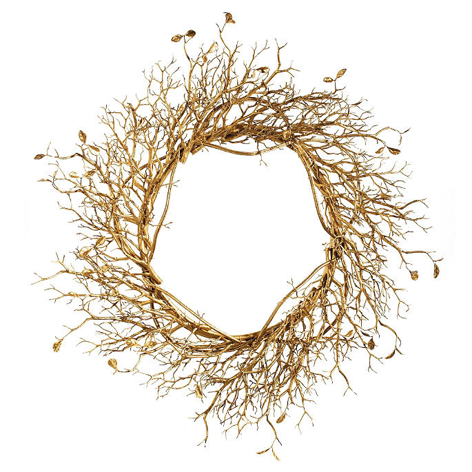 Manzanita Branch Wreath | Frontgate
