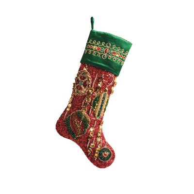 Jeweled Ornament Stocking | Frontgate