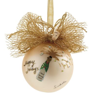 2012 Champagne Ornament by Natalie Sarabella Frontgate
