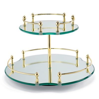 Belmont Two-tier Vanity Tray, Frontgate