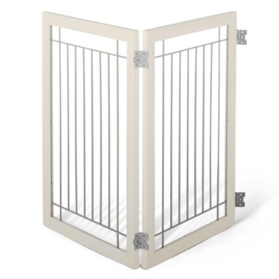 Luxury Twopanel Hardwood Pet Gate Extension Frontgate