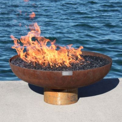 Font o' Fire Sculptural Firebowl | Frontgate