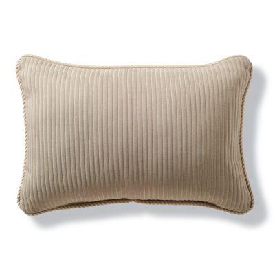 Kyoto Pumice Outdoor Lumbar Pillow With Cording Frontgate