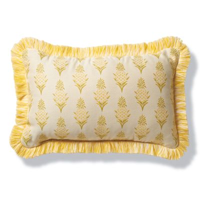 pineapple lumbar pillow